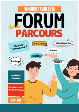 Affiche Annonce Évènement Forum des Parcours 2026.png